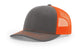 Richardson 112 Trucker Cap Split Hats Split Colors Two Colors