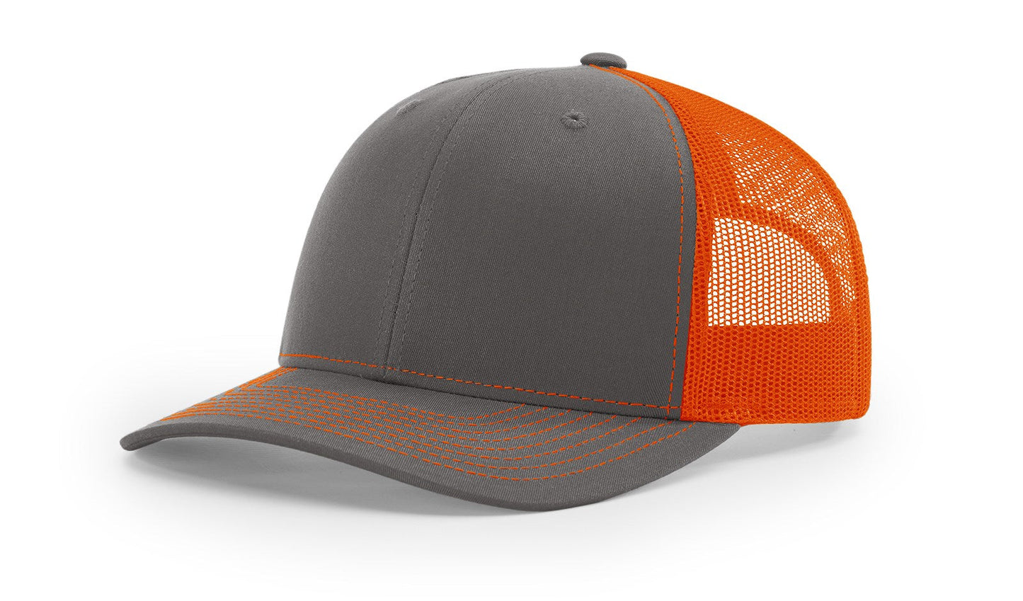 Richardson 112 Trucker Cap Split Hats Split Colors Two Colors