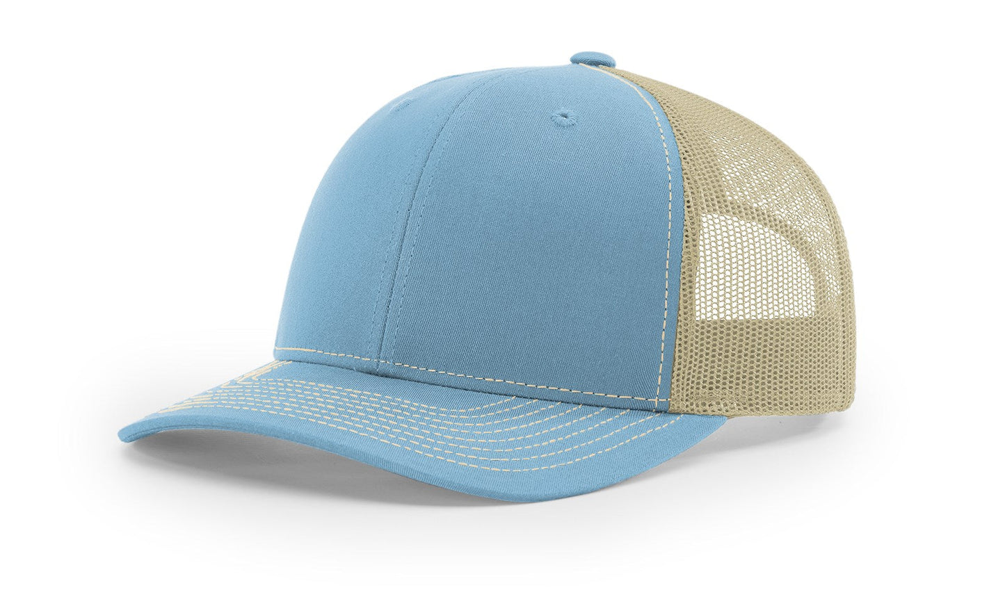 Richardson 112 Trucker Cap Split Hats Split Colors Two Colors