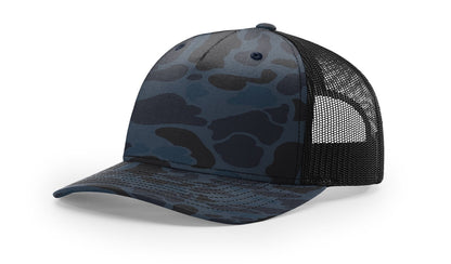 Richardson 112PFP Printed Five Panel Trucker - Duck Camo Colors