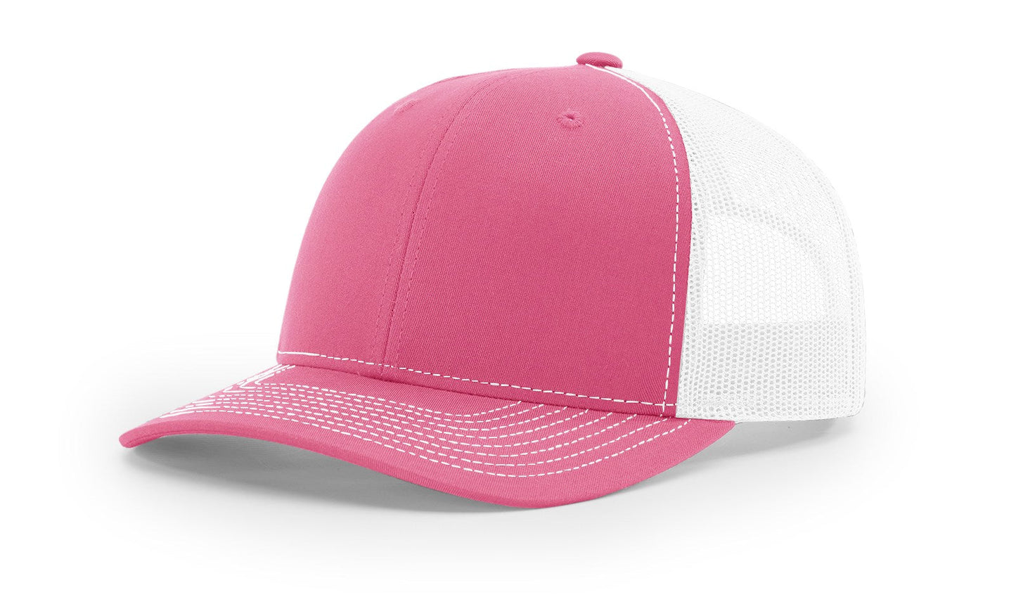 Richardson 112 Trucker Cap Split Hats Split Colors Two Colors