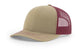 Richardson 112 Trucker Cap Split Hats Split Colors Two Colors