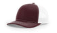 Richardson 112 Trucker Cap Split Hats Split Colors Two Colors