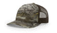 Richardson 112PFP Printed Five Panel Trucker Hat Camo Cap - 112 PFP