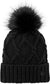 New Era Faux Fur Pom Beanie