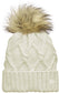 New Era Faux Fur Pom Beanie