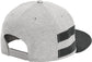 New Era Shadow Heather Striped Flat Bill Snapback Cap