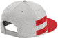 New Era Shadow Heather Striped Flat Bill Snapback Cap