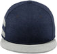 New Era Shadow Heather Striped Flat Bill Snapback Cap