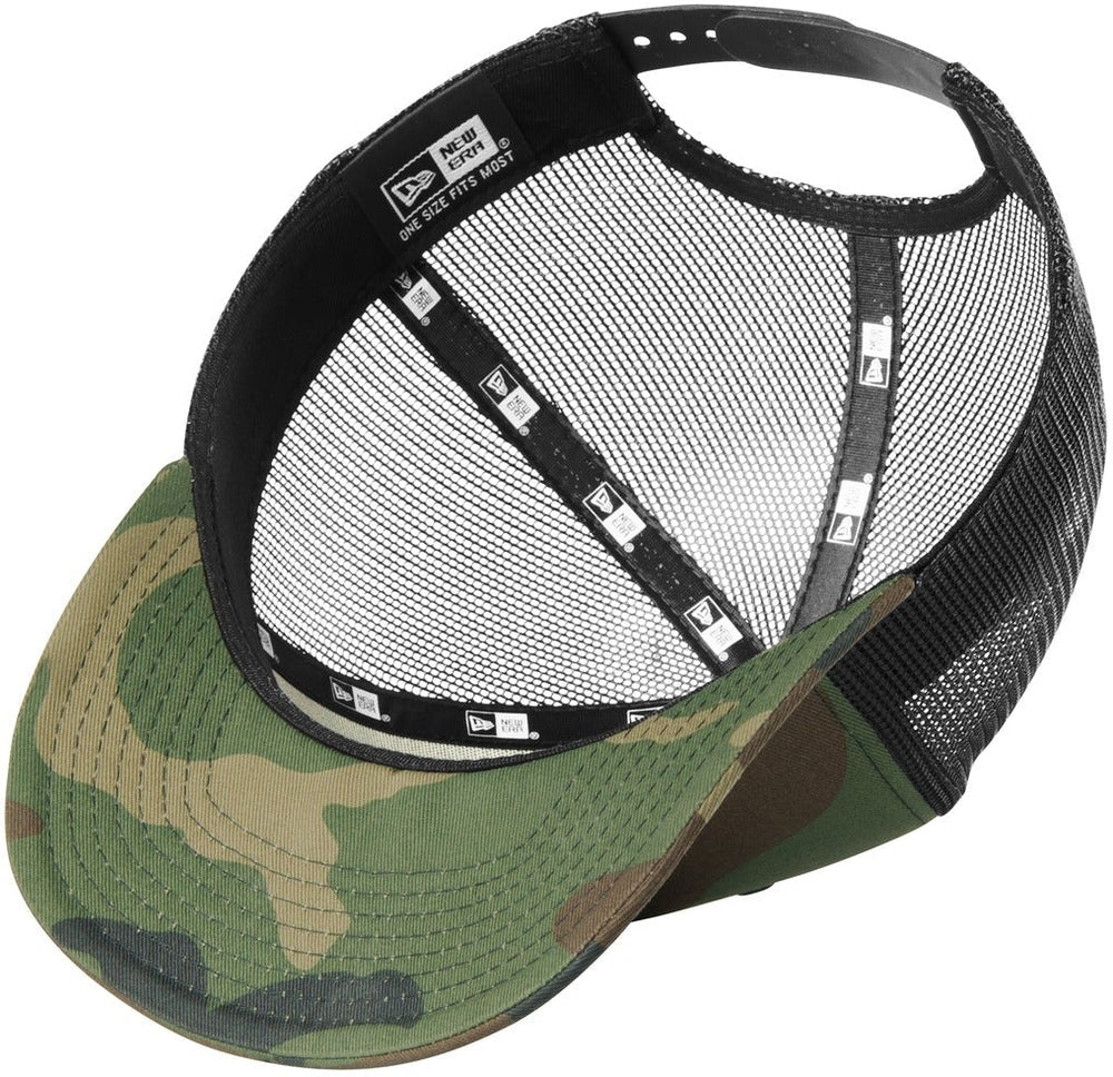 New Era Snapback Low Profile Trucker Cap