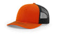 Richardson 112 Trucker Cap Split Hats Split Colors Two Colors