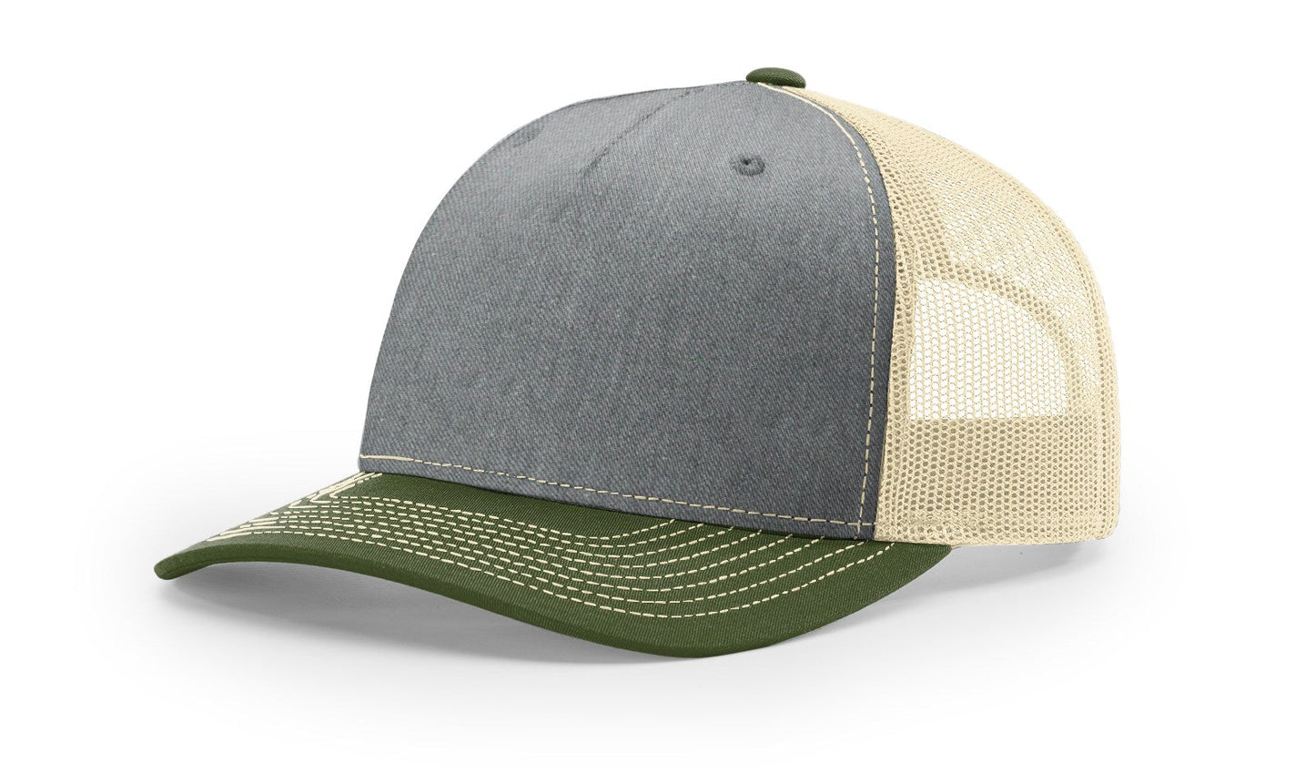 Richardson 112FP 5-Panel Premium Trucker Snapback Hat