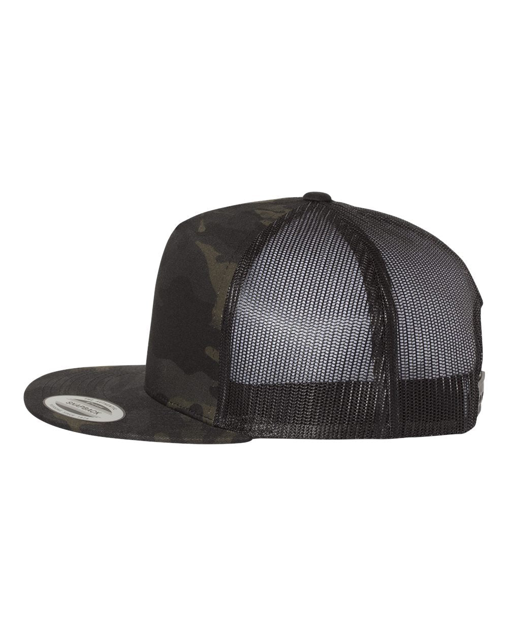 YP Classics®, Yupoong 6006 - Flat Bill Trucker Cap - 6006