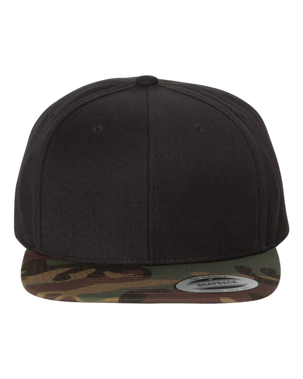 YP Classics®, Yupoong 6089 - Premium Flat Bill, Snapback Cap - 6089M