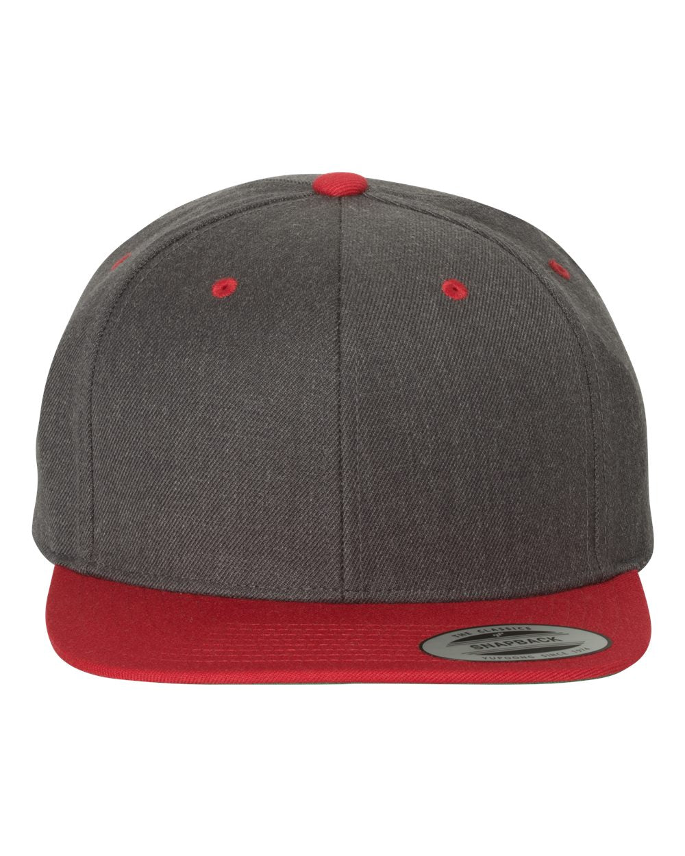 YP Classics®, Yupoong 6089 - Premium Flat Bill, Snapback Cap - 6089M