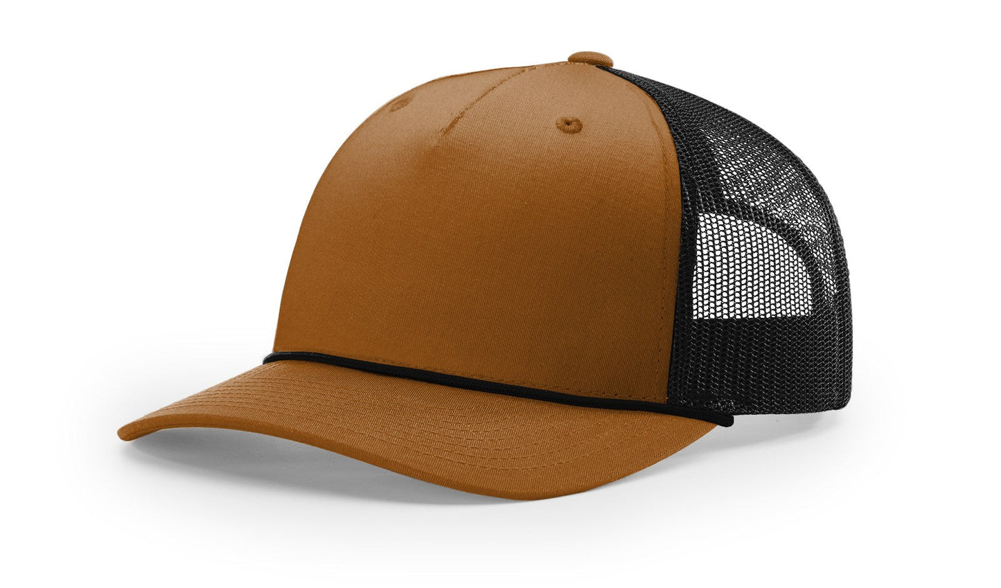 Richardson 112FPR Five Panel Trucker w/ Rope